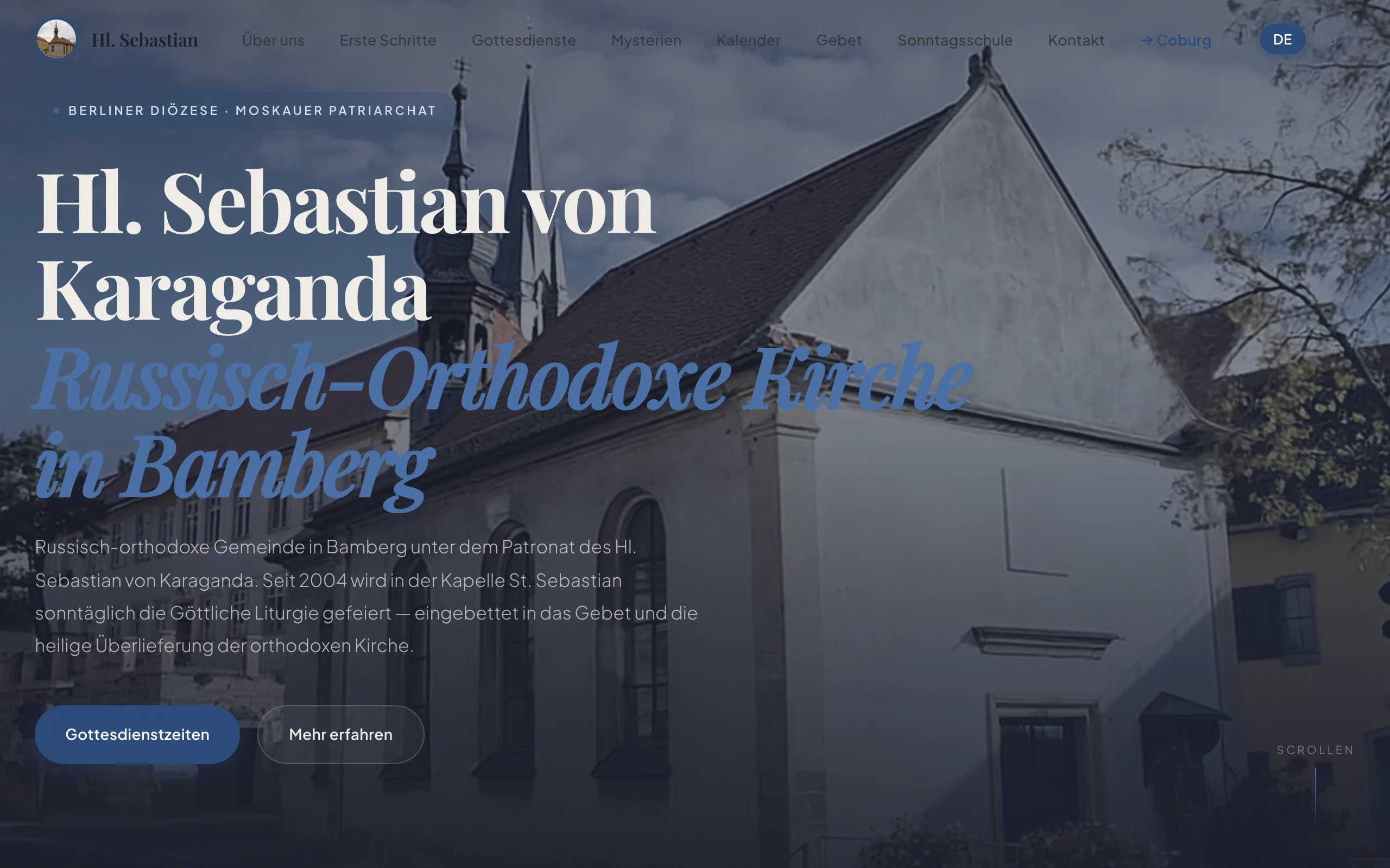 Schmidt Consulting — Hl. Sebastian, Russisch-Orthodoxe Kirche Bamberg